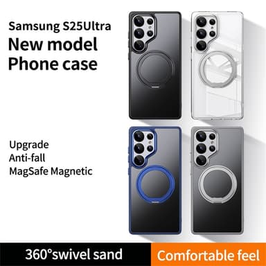 För Samsung Galaxy S25 Ultra Skal Kompatibelt med MagSafe