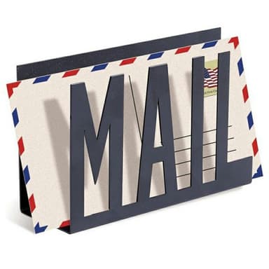 Brevsorterare Brev Post Organiserare Metall Mail Organizer Hållare Lagring