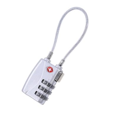 Hänglås Kombinationshänglås bagage TSA - Silver