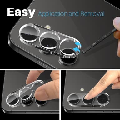 NORTHJO för Samsung Galaxy S25 Härdat Glas Kameralinsskydd