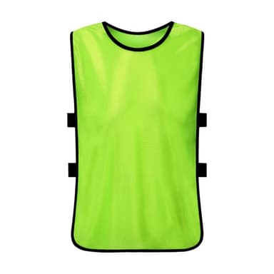 12ST Vuxna Fotboll Snabbtorkande Fotbollsväst Träningsväst - Fluorescerande