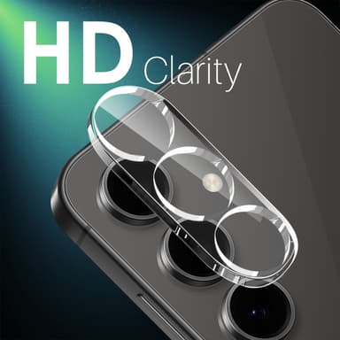 NORTHJO för Samsung Galaxy S25 Härdat Glas Kameralinsskydd