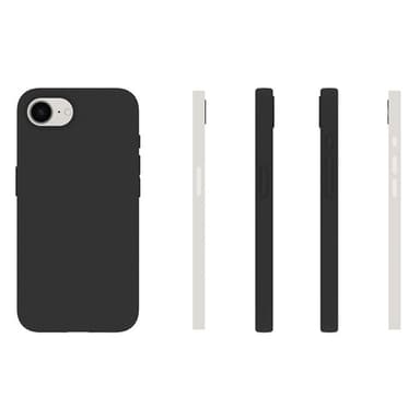 Till iPhone 16e Fodral TPU Skal Baksida - Svart
