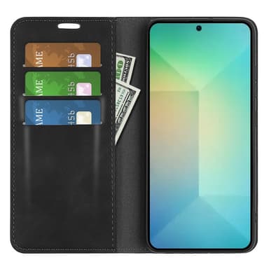 Plånboksfodral till Samsung Galaxy S25 5G - Svart