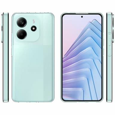 För Xiaomi Redmi Note 14 4G Fodral TPU Skal Baksida