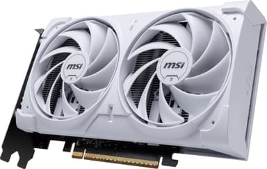 MSI Nvidia GeForce RTX 5060 VENTUS 2X OC 8GB grafikkort (vit)