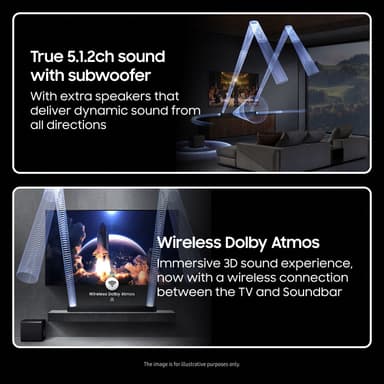 Samsung 5.1.2ch HW- Q810F soundbar (svart)