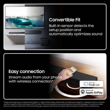Samsung 3.1.2ch HW-QS710F soundbar (svart)