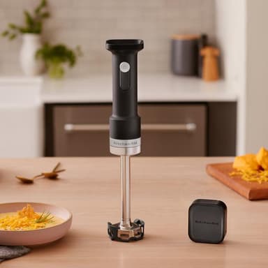 KitchenAid Go sladdlös stavmixer 5KHBRV71BM (svart)