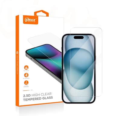 iPhone XR / 11 Skärmskydd Härdat Glas 2,5D