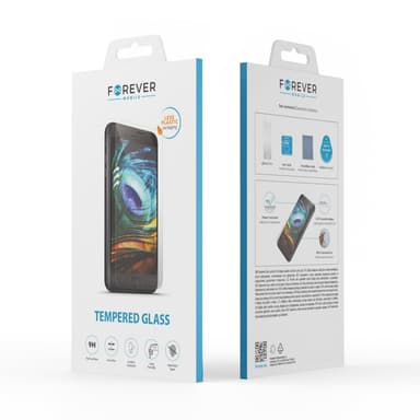 GlasSkydd Forever 2,5D iPhone 14 Pro - Härdat Glas