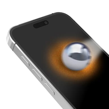 SBS iPhone 15 Plus Härdat Glas Skärmskydd D30 - Svart