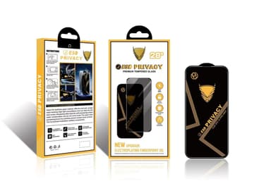 iPhone 13 Pro Max/14 Plus Skydd OG Premium Sekretess Glas