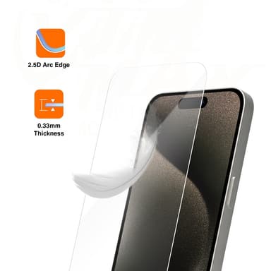 iPhone XR / 11 Skärmskydd Härdat Glas 2,5D