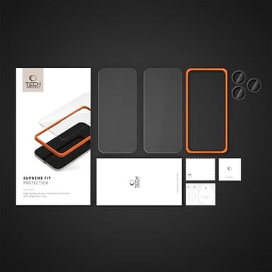 Tech-Protect [3-Pack] iPhone 16 Pro Härdat Glas Skärmskydd Supreme
