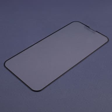 6D Matt Härdat Glas Skärmskydd Svart Ram iPhone 12 Mini