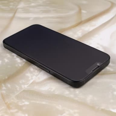 6D Matt Härdat Glas Skärmskydd Svart Ram iPhone 12 Mini