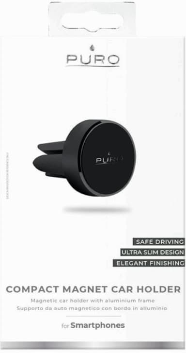 Puro Magsafe Mobilhållare För Luftventil, Magnetisk - Svart