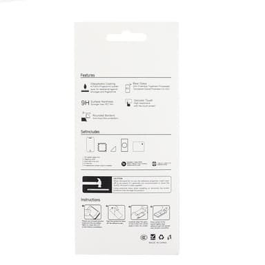 Härdat glas 2,5D iPhone XR/11 Skyddsfilm 50-pack