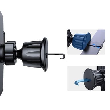 Tech-Protect V3 Universal Bilhållare Luftventil - Svart