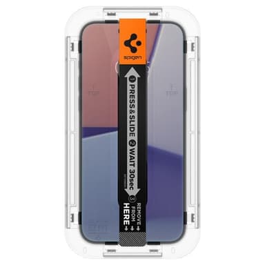 Spigen iPhone 15 Plus/16 Plus Härdat Glas Skärmskydd Privacy