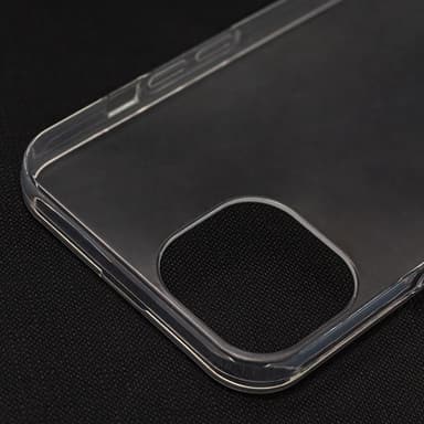Skyddande Slim Case Transparent för iPhone 12 Mini