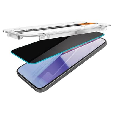 Spigen iPhone 15 Plus/16 Plus Härdat Glas Skärmskydd Privacy