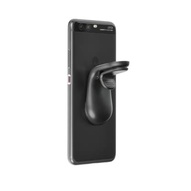 Universell LUFTUTLOPP Mobilhållare silver