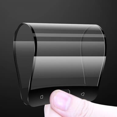 Wozinsky Full Cover Flexi Härdat Glas iPhone 12 mini Svart