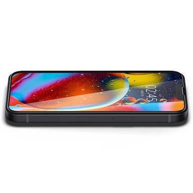 Spigen iPhone 16E Härdat Glas Skärmskydd FC - Svart