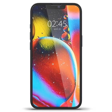 Spigen iPhone 16E Härdat Glas Skärmskydd FC - Svart