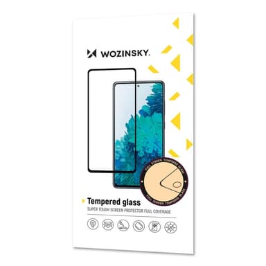 Wozinsky Full Glue Härdat Glas Skärmskydd till iPhone 13/13 Pro - Svart