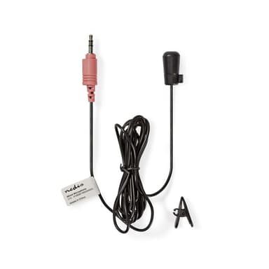 Nedis Mikrofon | Används för: Dator / Smartphone / Surfplatta | Trådbundet | 1x 3.5 mm