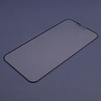 Skyddsglas 6D Matt för iPhone, Härdat Glas med Svart Ram