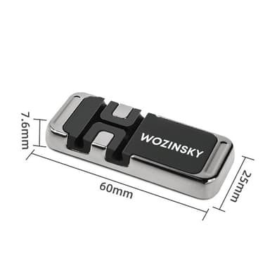 Wozinsky Magnetisk Mobilhållare med kabelorganisator