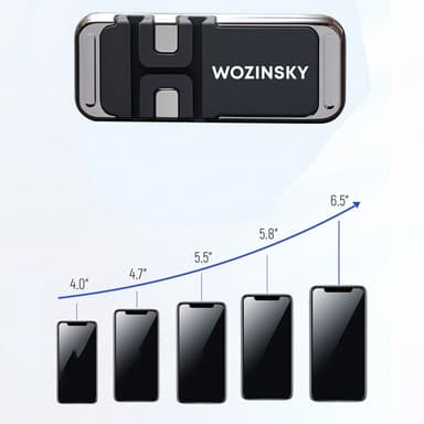 Wozinsky Magnetisk Mobilhållare med kabelorganisator