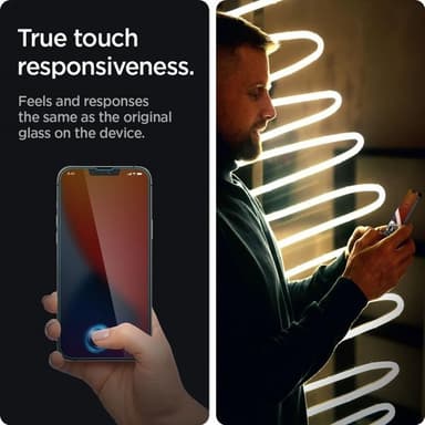 Spigen iPhone 16E Härdat Glas Skärmskydd Glas TR Slim