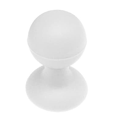 Mobilhållare med Round Head - Vit
