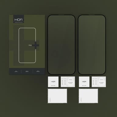 HOFI [2-Pack] iPhone 16 Pro Max Härdat Glas Skärmskydd Pro Plus