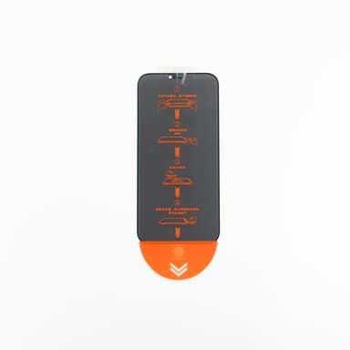 iPhone 16 Plus Härdat Glas Skärmskydd 9D Easy Tool Privacy