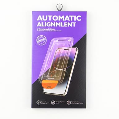 iPhone 16 Härdat Glas Skärmskydd 9D Easy Tool - Clear