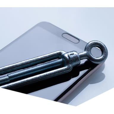 3MK iPhone 16 Hybrid Okrossbart Glas FlexibleGlass