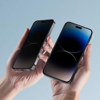 HOFI [2-Pack] iPhone 16 Pro Härdat Glas Skärmskydd Privacy