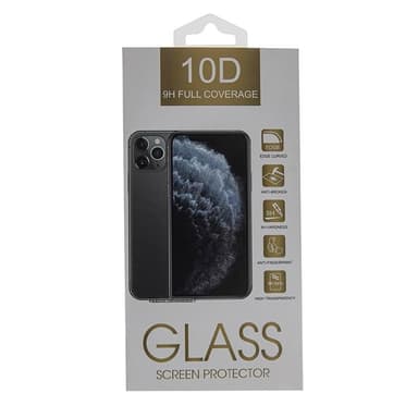 iPhone 16 Härdat Glas Skärmskydd 10D - Svart