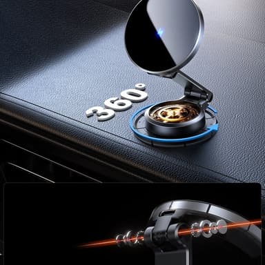 Joyroom Magnetisk Bilhållare 15W Induktiv Laddare För Cockpit