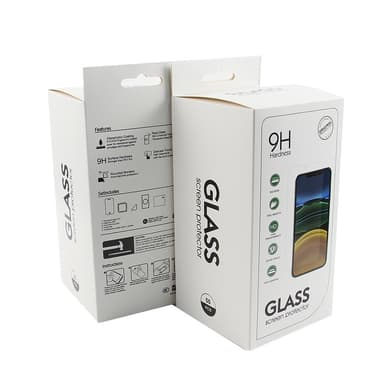 Härdat Glas 2,5D Skärmskydd för iPhone 15, 50-pack