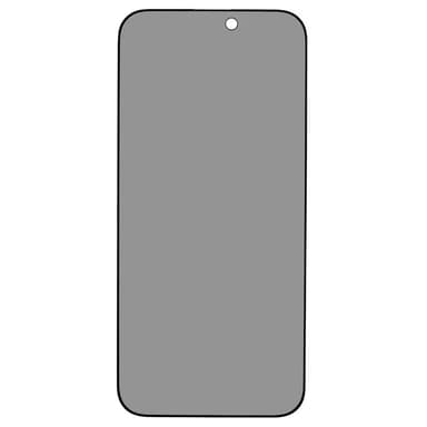 iPhone 16 Pro Härdat Glas Skärmskydd 5D Full Glue Privacy - Svart