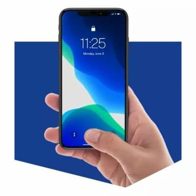 3MK iPhone 16 Hybrid Okrossbart Glas FlexibleGlass Lite