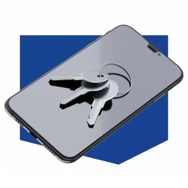 3MK iPhone 16 Hybrid Okrossbart Glas FlexibleGlass Lite