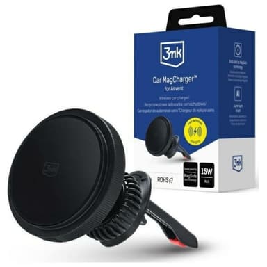 3mk Magcharger Bilhållare för Ventilation Grille - Svart